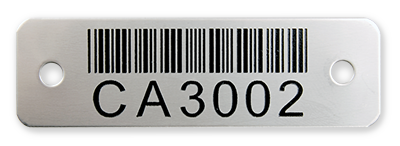 Aluminum Pallet Label