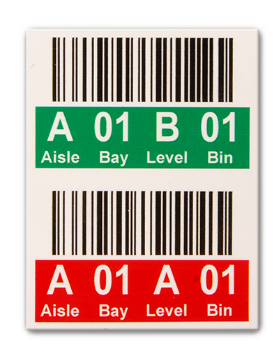 Warehouse Rack Label