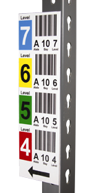 Multi-Level WarehouseRack Labels
